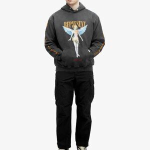 Represent Reborn Hoodie Aged Angel | Black | Size Medium | Streetwear Vintage